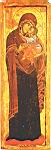 Vierge a l'Enfant - Detrempe sur bois - Monastere Decani Serbie [vers 1350]